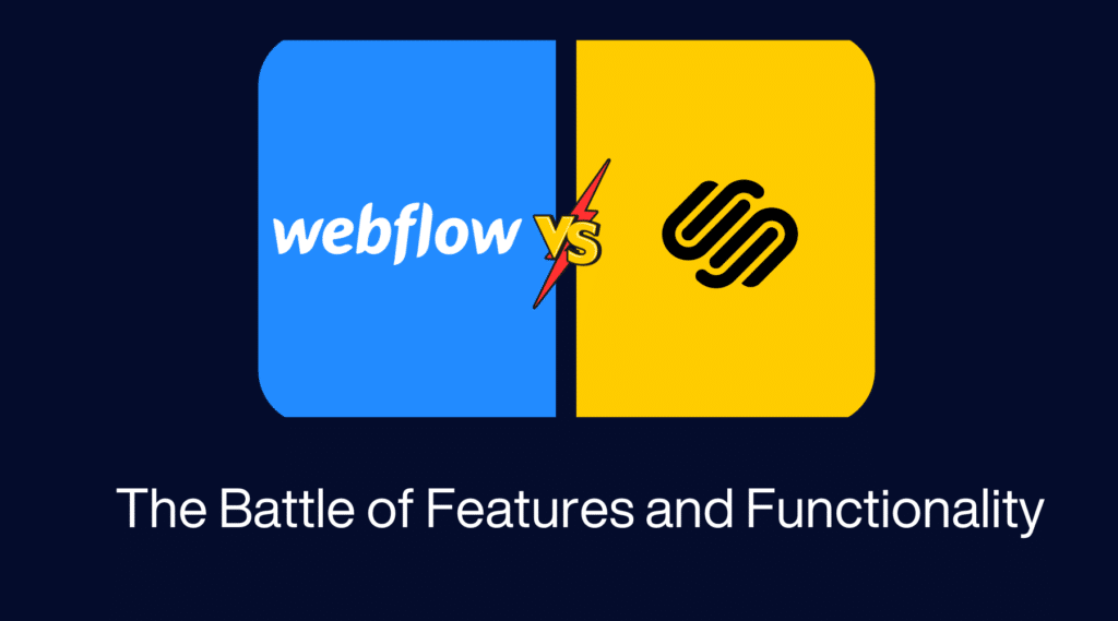 Squarespace vs Webflow