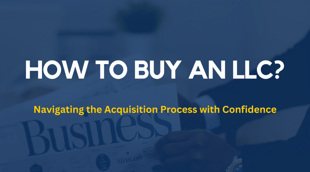 How to buy and llc