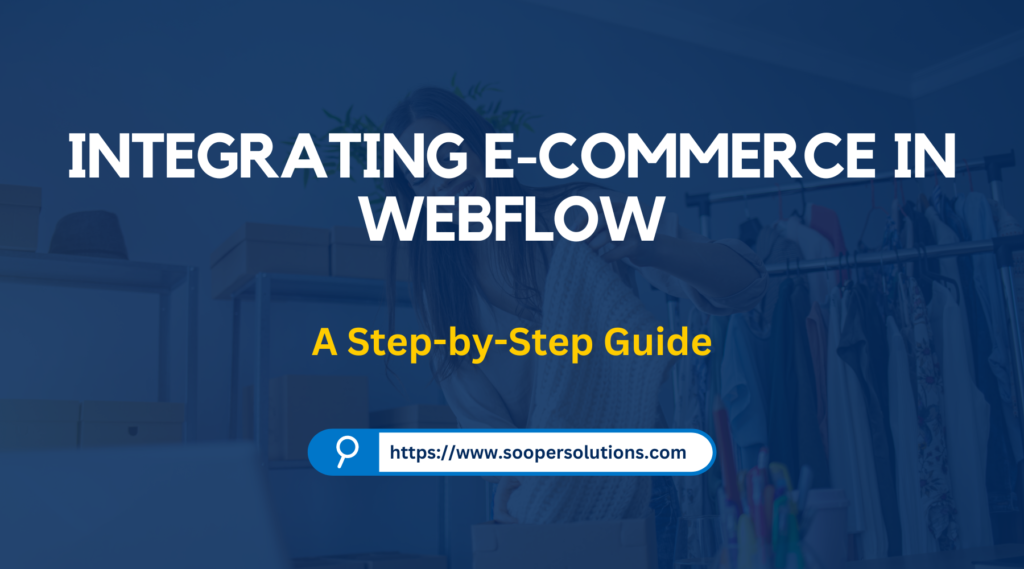E-commerce in Webflow